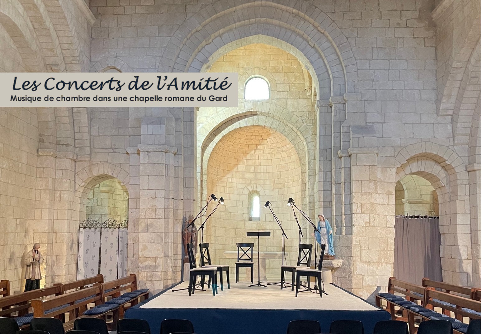 Vue générale intérieure de la chapelle